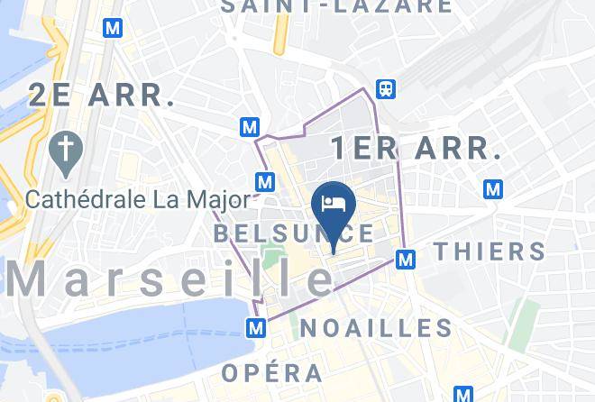 Bouches Du Rhone - Best Western Hotel Marseille Bourse Vieux Port By Happyculture Maps