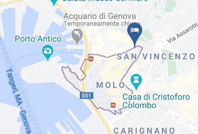 Genoa - Best Western Hotel Metropoli Maps