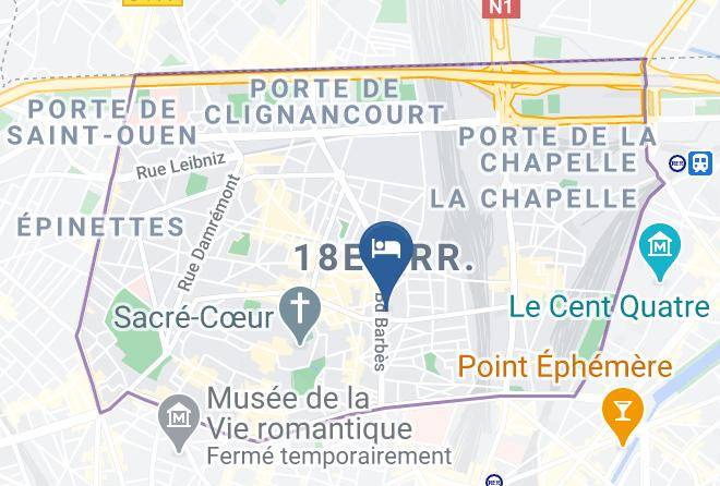 Paris - The Playce Hotel By Happyculture Maps