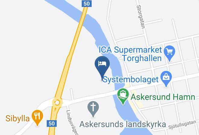 Askersund - Best Western Hotel Norra Vattern Maps