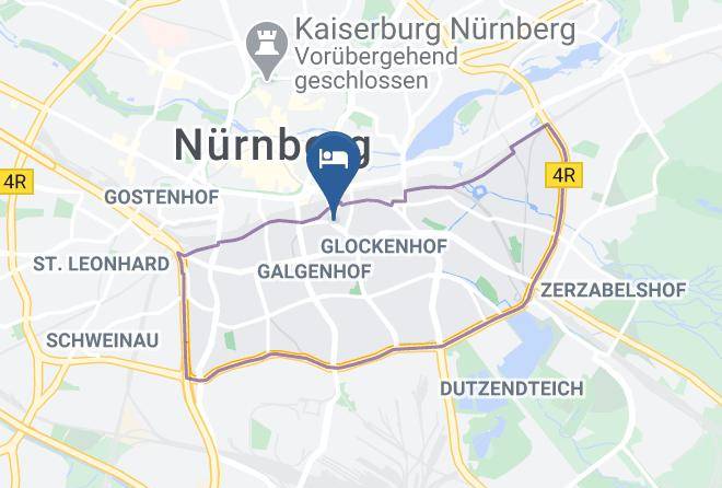 Nuremberg - Best Western Hotel Nurnberg Am Hauptbahnhof Maps