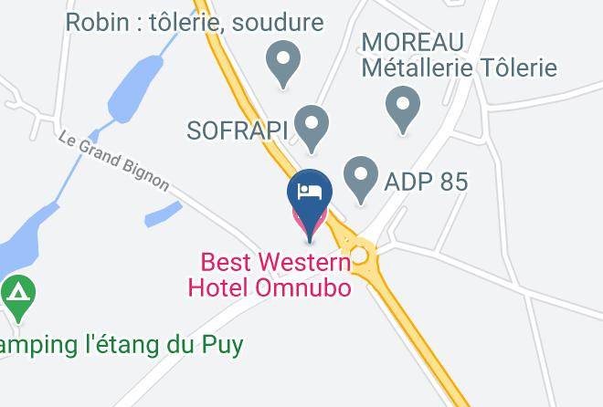 Vendee - Best Western Hotel Omnubo Maps