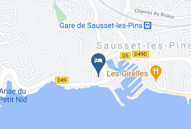 Bouches Du Rhone - Best Western Hotel Paradou Mediterranee Maps