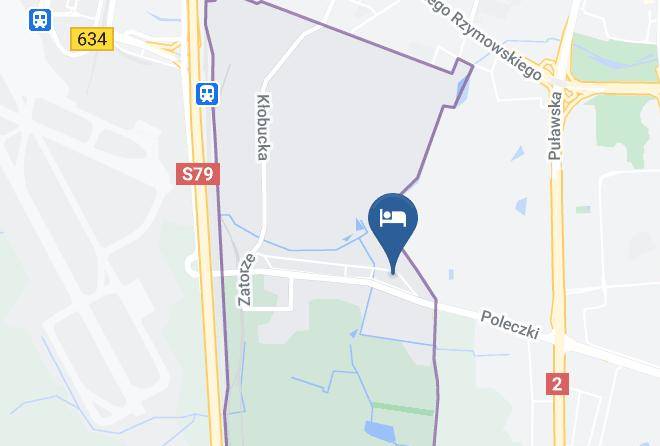Warsaw - Best Western Hotel Poleczki Maps