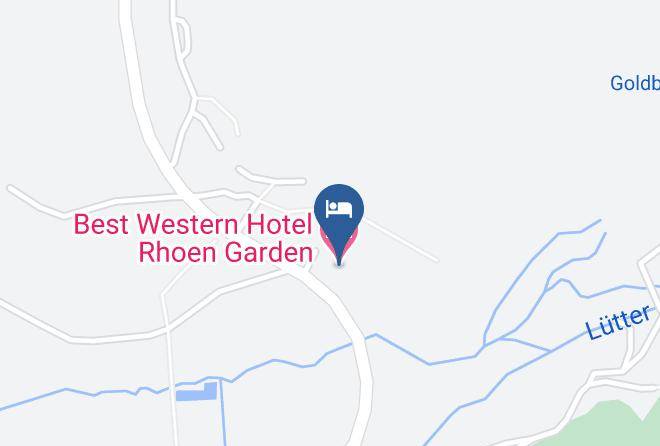 Best Western Hotel Rhoen Garden Map