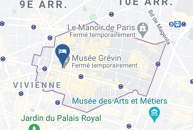 Paris - Best Western Hotel Ronceray Opera Maps