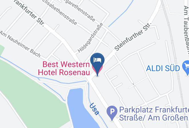 Wetteraukreis - Best Western Hotel Rosenau Maps