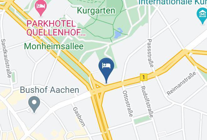 Aachen - Best Western Hotel Royal Maps