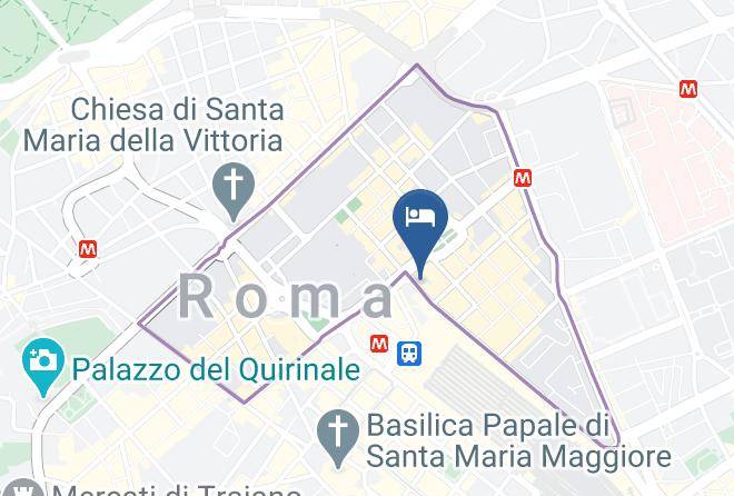 Rome - Best Western Premier Hotel Royal Santina Maps