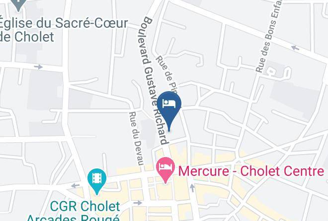 Maine Et Loire - Best Western Hotel San Benedetto Maps