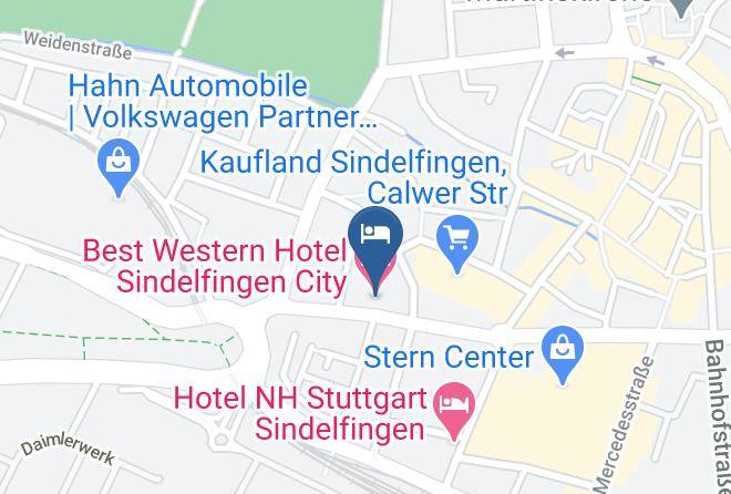 Boblingen - Best Western Hotel Sindelfingen City Maps