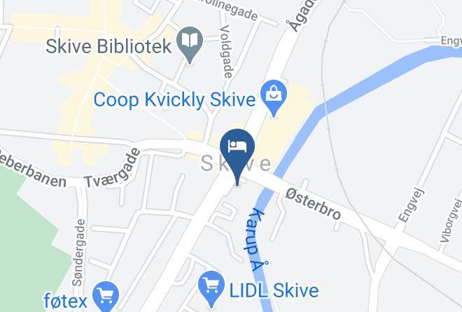 Best Western Hotel Skivehus Map