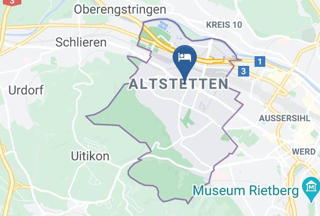 Zurich - Best Western Hotel Spirgarten Altstetten Zurich Maps