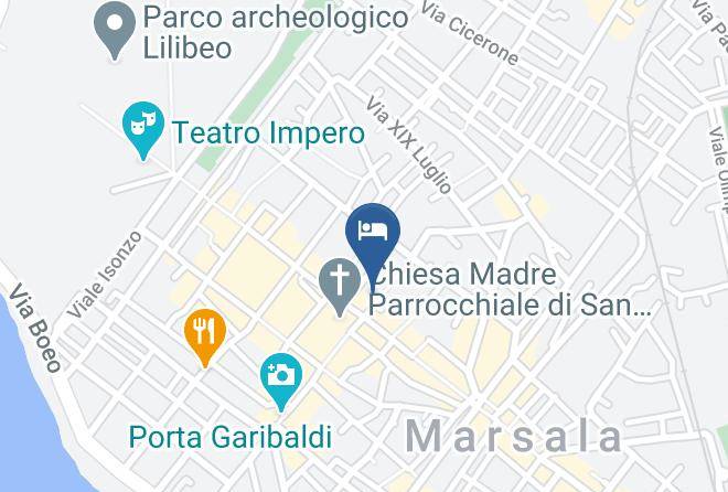 Trapani - Best Western Hotel Stella D'italia Marsala Maps