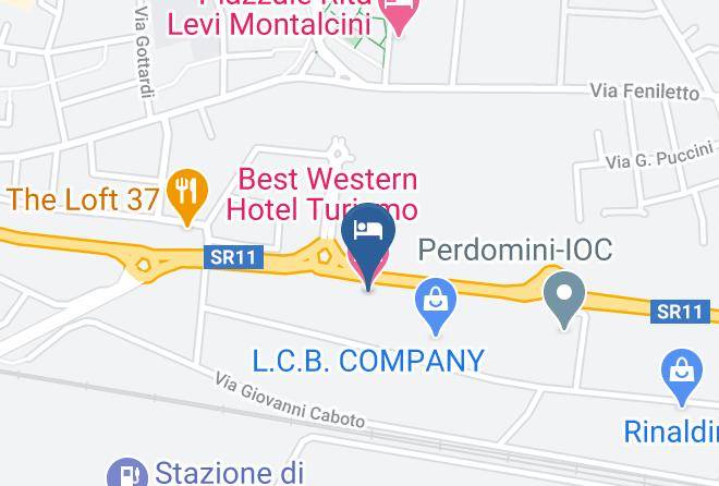 Verona - Best Western Hotel Turismo Maps