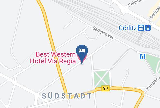 Gorlitz - Best Western Hotel Via Regia Maps
