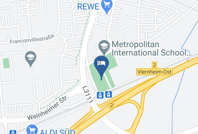 Bergstrase - Best Western Hotel Viernheim Mannheim Maps
