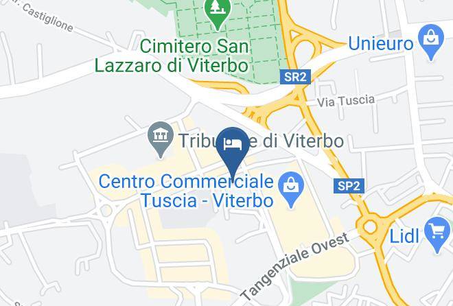 Viterbo - Best Western Hotel Viterbo Maps