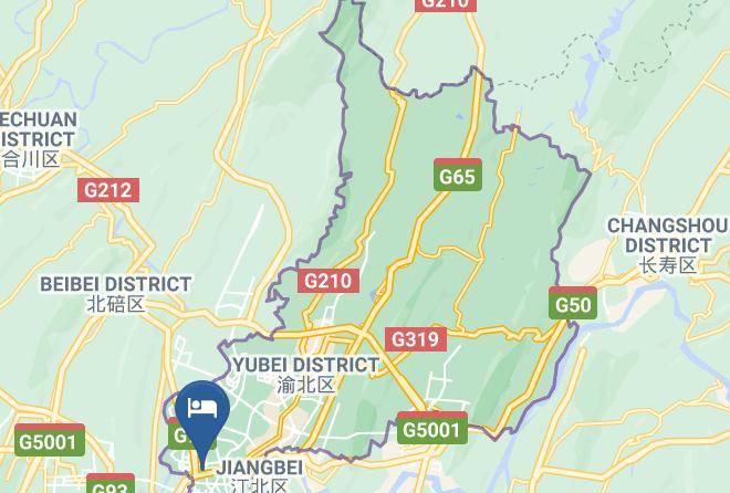 Yubei District - Best Western Hotel X Centra Maps
