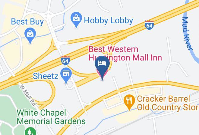 Cabell - Best Western Huntington Mall Inn Maps