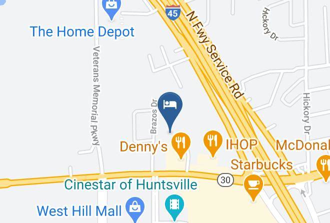 Walker - Best Western Huntsville Inn & Suites Maps