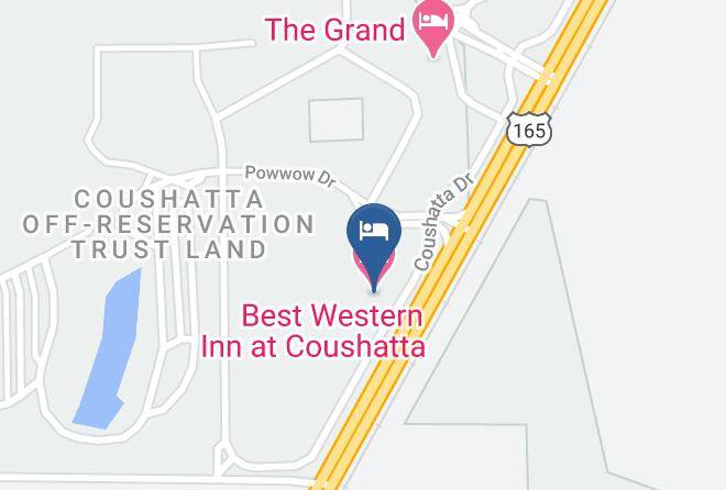 Allen Par - Best Western Inn At Coushatta Maps
