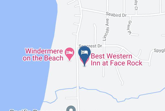 Coos - Best Western Inn At Face Rock Maps
