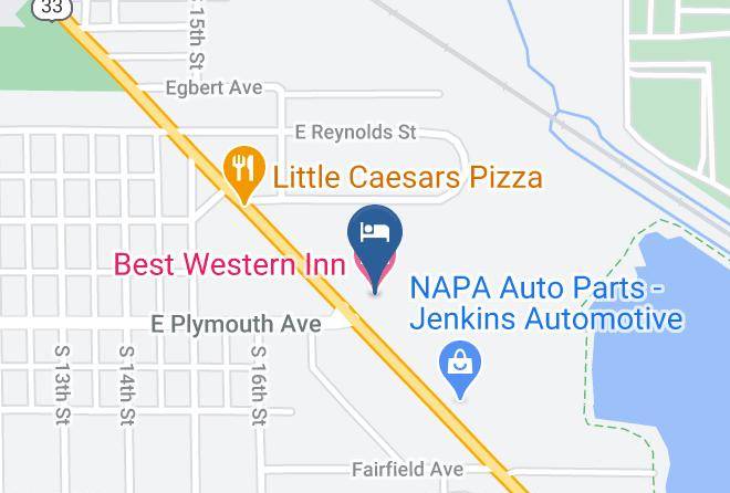 Elkhart - Best Western Inn Maps