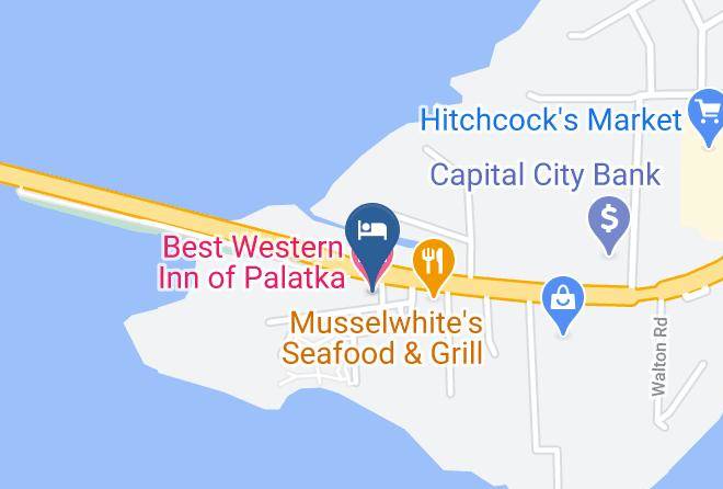 Putnam - Best Western Inn Of Palatka Maps
