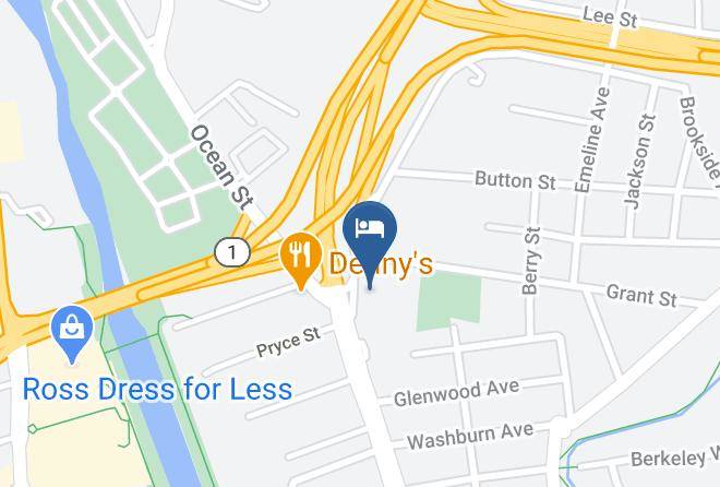 Santa Cruz - Best Western Inn Santa Cruz Maps