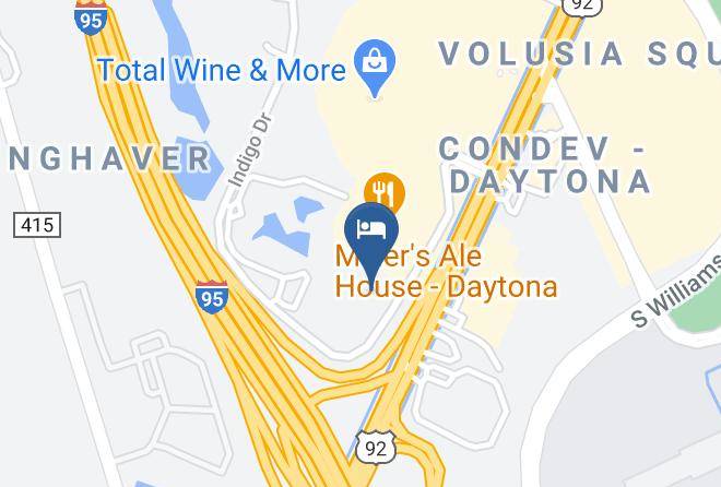 Volusia - Best Western International Speedway Hotel Maps