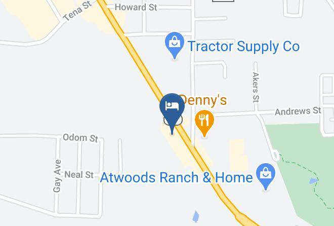 Cherokee - Best Western Jacksonville Inn Maps