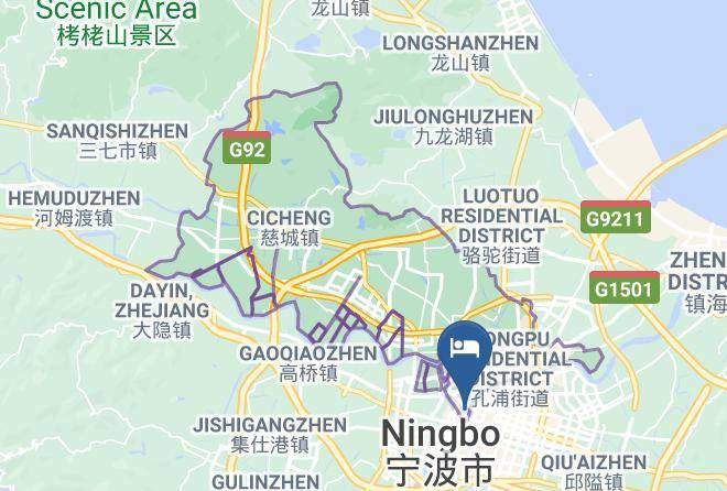 Ningbo - Best Western Jianghua Hotel Ningbo Maps