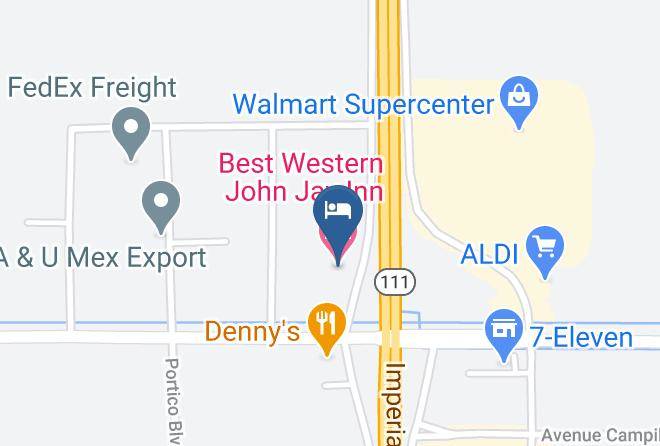 Imperial - Best Western John Jay Inn Maps