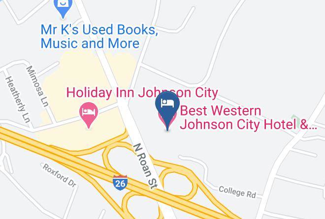 Washington - Days Inn & Suites By Wyndham Johnson City Maps