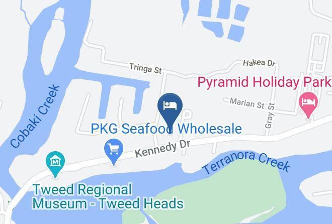 Tweed - Best Western Kennedy Drive Airport Motel Maps