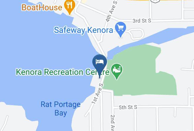 Kenora - Clarion Lakeside Inn & Conference Centre Maps