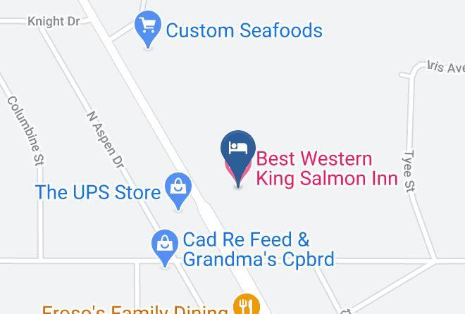 Kenai Peninsula Borough - Best Western King Salmon Motel Maps