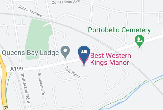 Edinburgh City - Best Western Kings Manor Hotel Maps