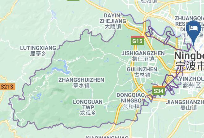 Ningbo - Best Western Kylie Hotel Ningbo Maps