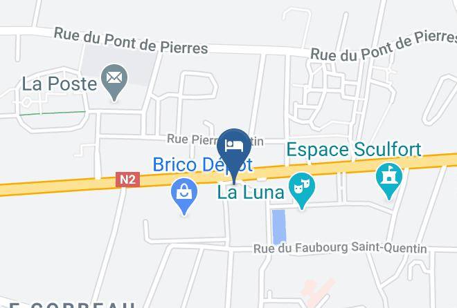 Nord - Best Western L'atelier 117 Maps