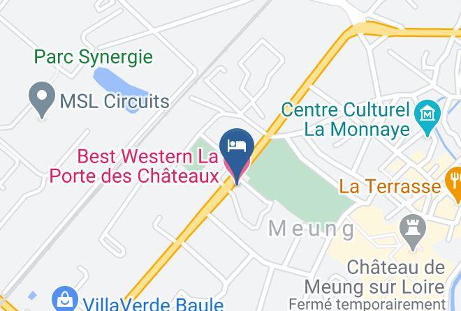 Loiret - Best Western La Porte Des Chateaux Maps