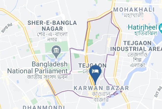 Dhaka - Best Western La Vinci Hotel Maps