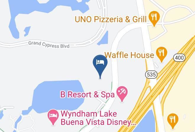 Orange - Best Western Lake Buena Vista Disney Springs Resort Area Maps