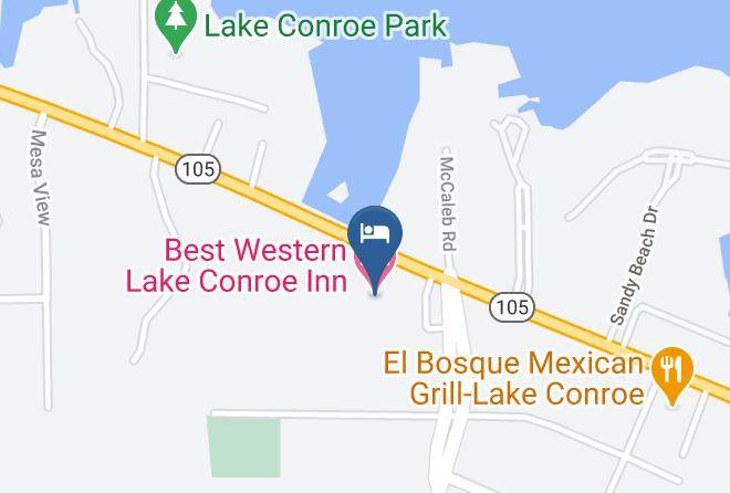 Montgomery - Best Western Lake Conroe Inn Maps