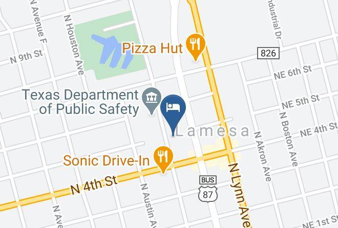 Dawson - Best Western Lamesa Inn & Suites Maps