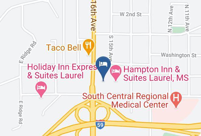 Days Inn By Wyndham Laurel Ms Map