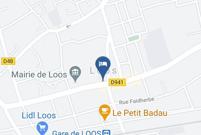 Nord - Best Western Le Beffroi Maps