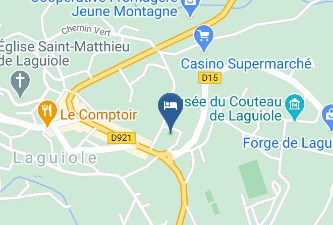 Aveyron - Best Western Le Relais De Laguiole Hotel & Spa Maps