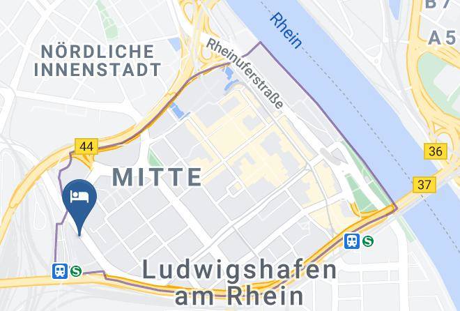 Ludwigshafen Am Rhein - Leoso Hotel Ludwigshafen Maps